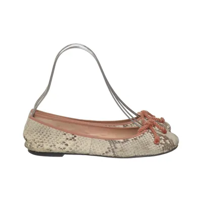 Ballet flats (Beige, Pink, Multicolored) from Pretty Ballerinas Leather