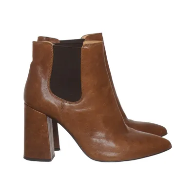 Bottes à talons (Marron) de Cobler Cuir