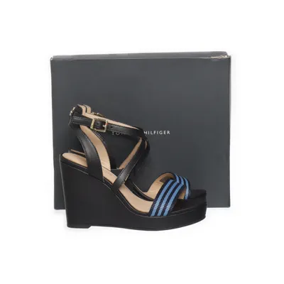Sleehakken (Blauw, Zwart) van Tommy Hilfiger Leer