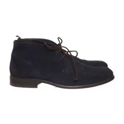 Laced boots (Blue) from Trussardi Jeans Leather