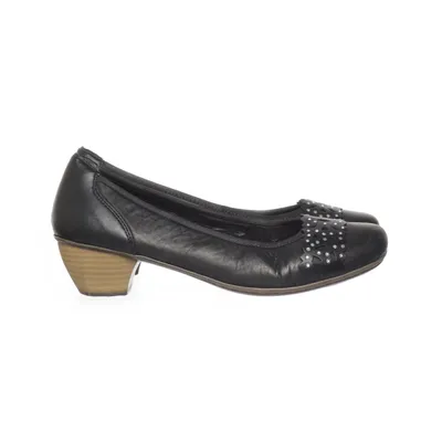 High heels (Black) from Rieker Leather