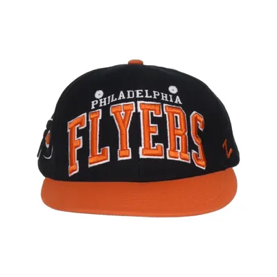 Casquette de baseball (Noir, Orange) de Zephyr Acrylique, Laine
