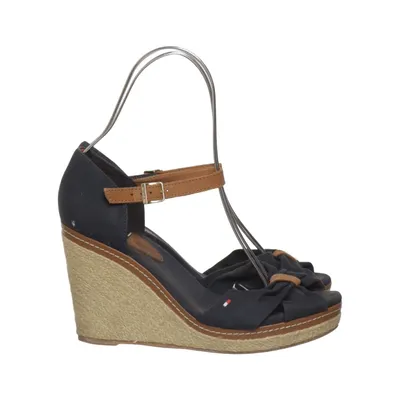Kilehælssko (Blå, Brun) fra Tommy Hilfiger