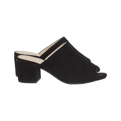 Mules (Black) from Office Leather