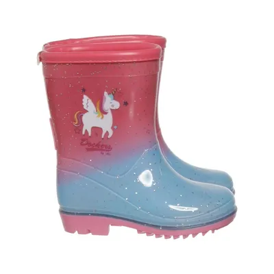 Bottes en caoutchouc (Rose, Bleu) de Dockers by Gerli
