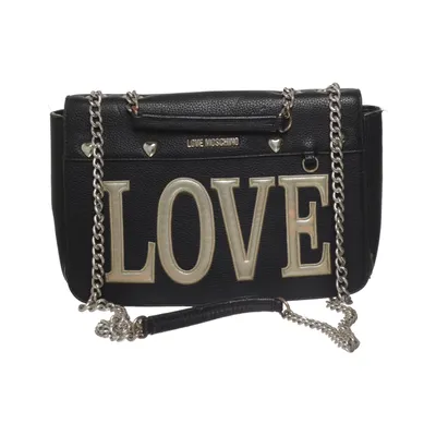 Schoudertas (Zwart, Goud) van Love Moschino