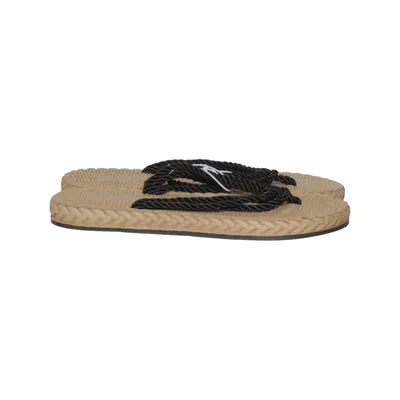 Flip-flops (Beige, Black) from Bello Star