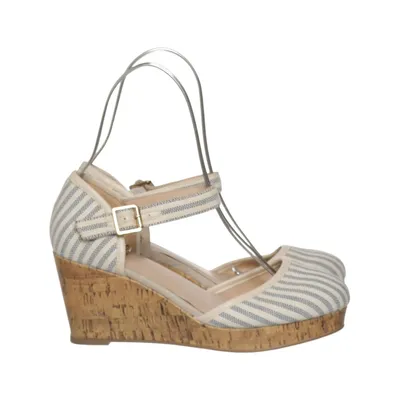 Chaussure compensées (Blanc, Bleu) de Evans