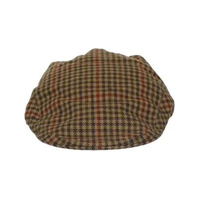 Flat cap (Crieff Cap Red/Olive) från Barbour Polyester, Ull