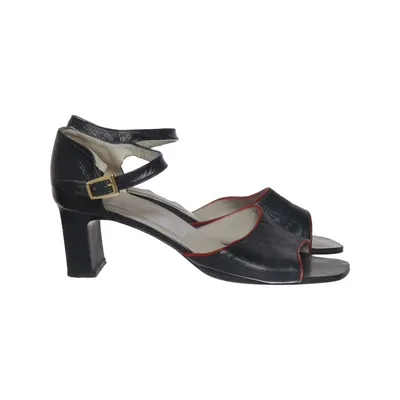High heel sandals (Black) from Penelope Leather
