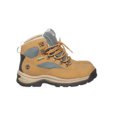 Laced boots (Beige) from Timberland Suede