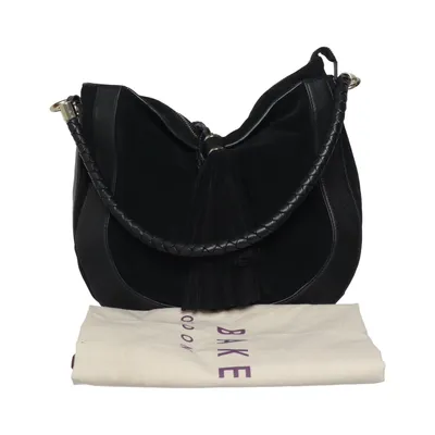 Shoulder-bag (Black) from Ted Baker Cotton, Leather