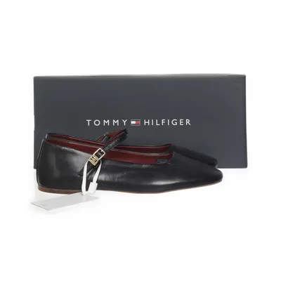 Ballerina's (Zwart, Blauw) van Tommy Hilfiger Leer