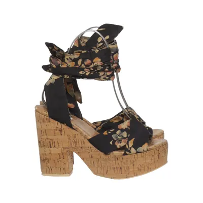 Sandales à talons hauts (Noir, Multicolore) de Savannah