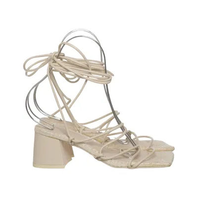 High heel sandals (Beige) from Public Desire