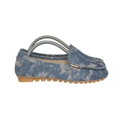 Ballet flats (Blue, White) from Xiuxian Cotton, Polyurethane