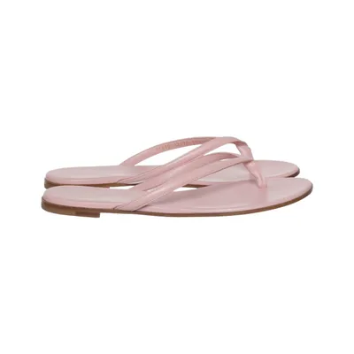 Tongs (Rose) de Gianvito Rossi Cuir