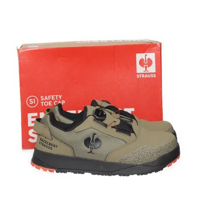 Arbetsskor (Beige, Svart, Röd) från Engelbert Strauss