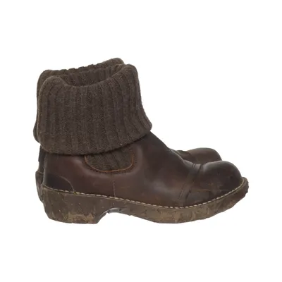Bottines (Marron) de El Naturalista Cuir, Laine