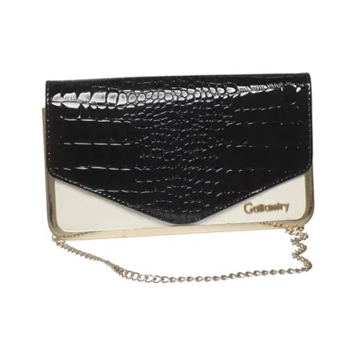 Shoulder-bag (Black, White) from Gallantry