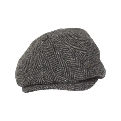 Flat cap (Grå) från Harris Tweed Ull