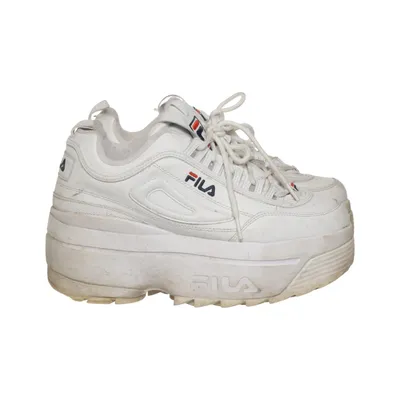 Sneakers (Disruptor Wedge) van Fila Leer