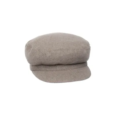 Flat cap (Brun) fra Mango Polyester, Uld, Akryl