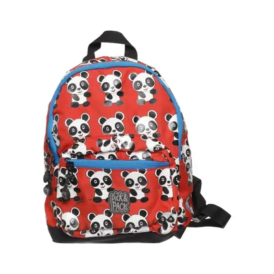 Rucksack (Rot, Schwarz, Weiß) von Pick & Pack