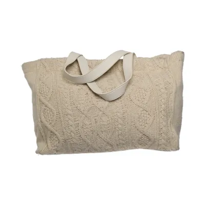 Handväska (Beige) från Monoprix Femme Akryl, Polyester, Polyuretan