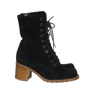 Bottes à talons (Noir) de Lavorazione Artigiana Cuir
