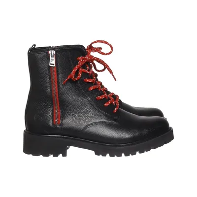 Laced boots (Black, Red) from Remonte