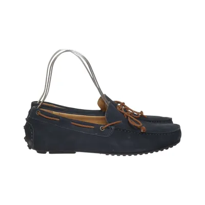 Bottines en daim (Bleu, Marron) de Novita Cuir