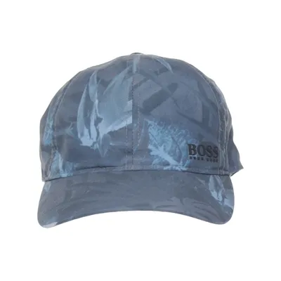 Baseballkeps (Blå, Flerfärgad) från Hugo Boss Bomull, Polyester