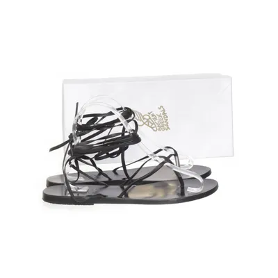 Sandalen (Zwart) van Ancient Greek Sandals