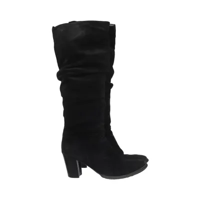 Boots (Black) Suede