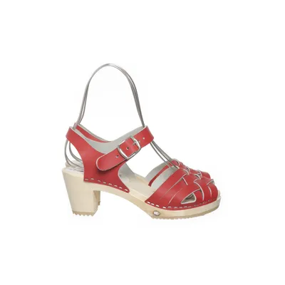 Träskor (Röd) från Swedish Clogs Skinn