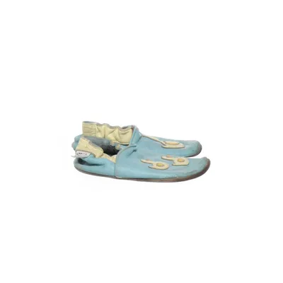 Baby booties (Blue, Yellow) from HOBEA-Germany Faux leather