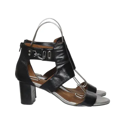 Sandaletter (Svart, Silverfärgad) från Stylesnob Skinn