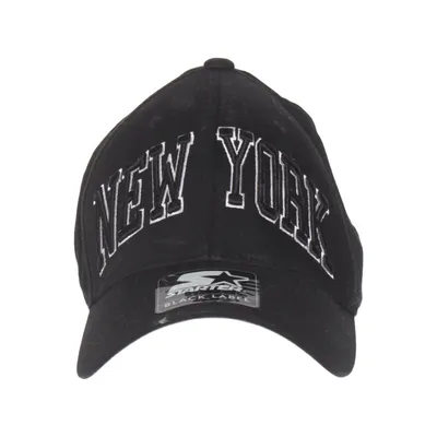 Casquette de baseball (Noir) de Starter Black Label Coton, Élasthane, Polyester