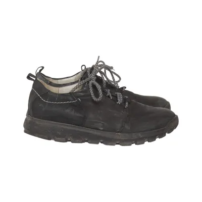 Wandelschoenen (Zwart) van Waldläufer Leer