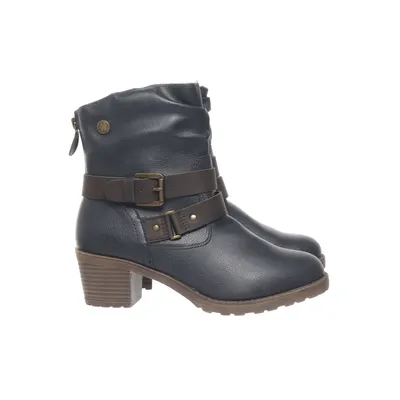 Heeled boots (Blue, Multicolored) from Footflexx