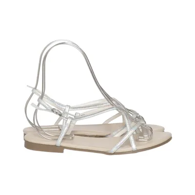 Sandalen (Zilver, Beige) van Attitude