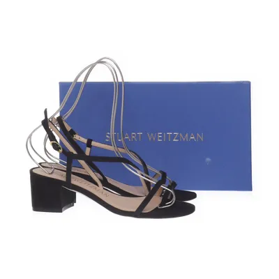 High heel sandals (Black) from Stuart Weitzman Leather