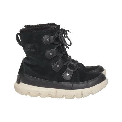 Bottes à lacets (Noir) de Sorel Fausse fourrure