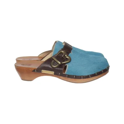 Clogs (Blue, Brown) from Scholl