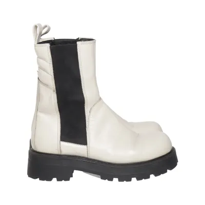 Bottines Chelsea (Blanc, Noir) de Vagabond Cuir