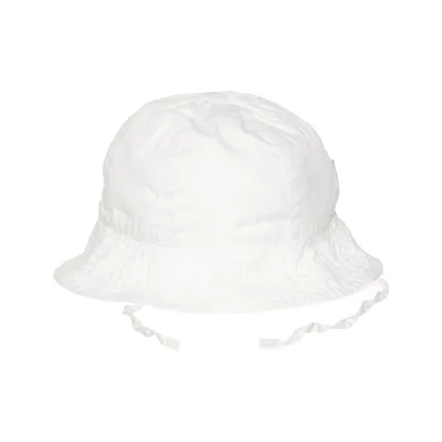 Bucket hat (White) from Polarn O. Pyret Organic cotton