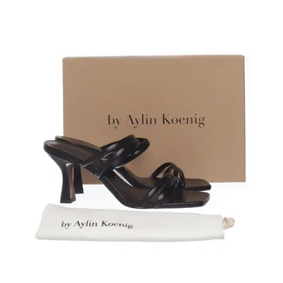 Mules (Black) from By Aylin Koenig Leather