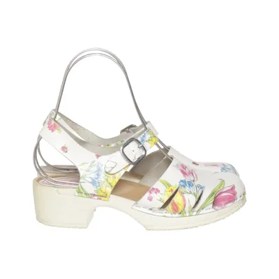 Clogs (White, Multicolored) from Vårdväskan