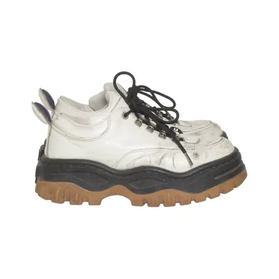 Schnürstiefel (Weiß, Schwarz, Braun) von Eytys Leder